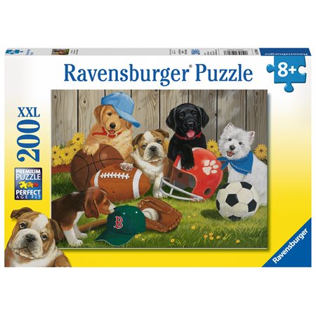 Children’s Jigsaw Puzzle Ravensburger - Let's Play Ball! - 200 Pieces Puzzle