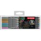 Crayons-feutre Stabilo - Couleurs métalliques - Ensemble de 6