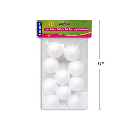 Boules de polystyrène