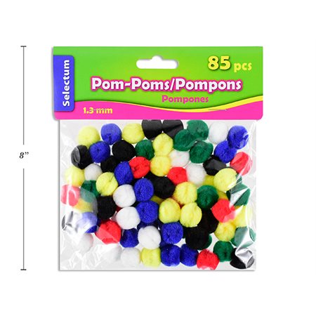 Pompons - Petit - Couleurs assorties
