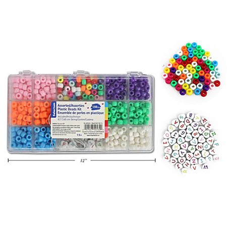 PLASTIC BEADS KIT 150G