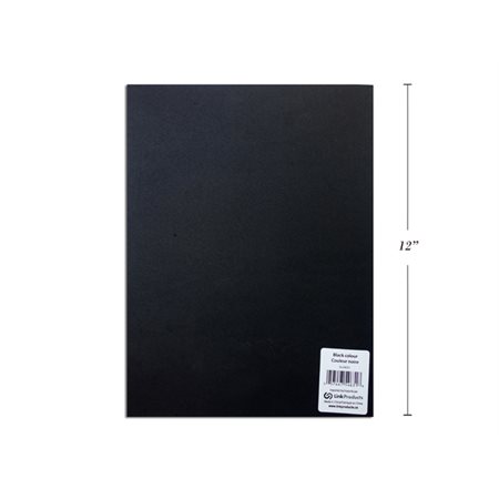Feuille en mousse - noir