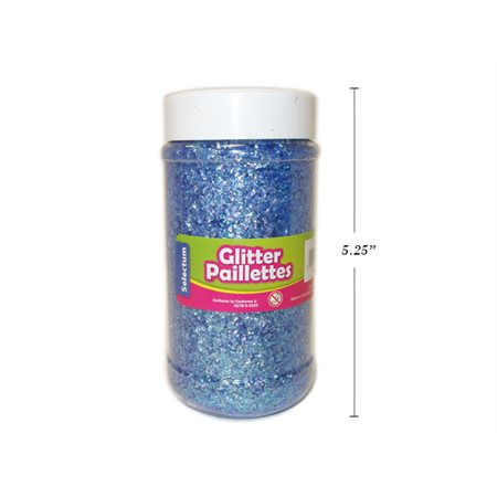 Paillettes en poudre - bleu