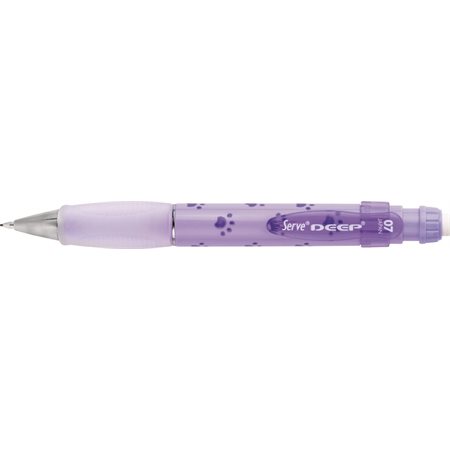 Porte-mine Serve Deep - 0.7 mm - Motifs patte, lavande