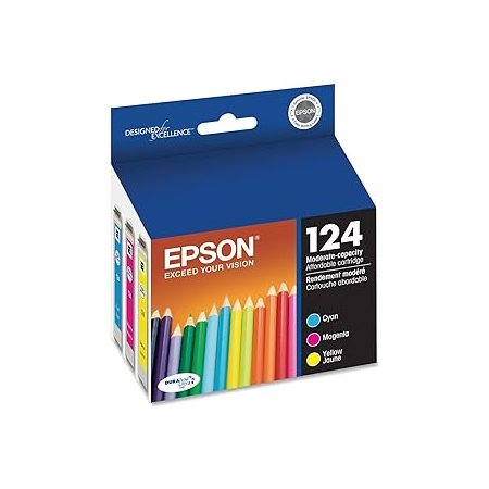 ENCRE JET +EPSON 124 (3)COULEURS