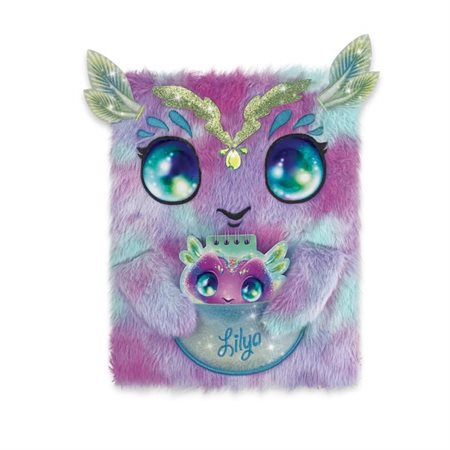 JOURNAL EN PELUCHE GEANT LILYA