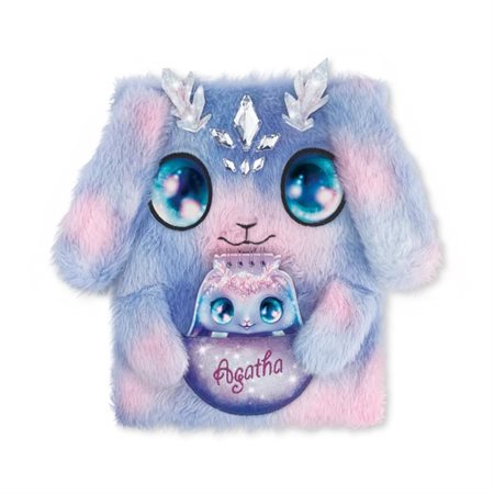 JOURNAL EN PELUCHE GEANT AGATHA