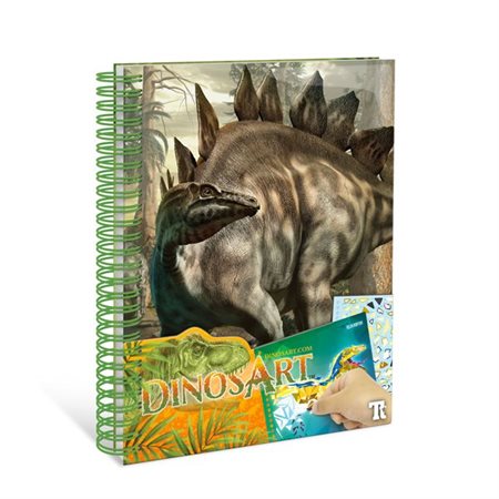 DINOSART PEINTURE PAR AUTOCOLLANT