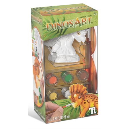 DINOSART PEINTURE SUR FIGURINE