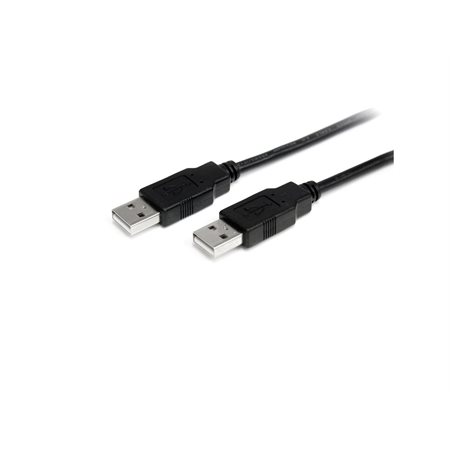 CABLE USB A MALE TO USB A MALE 1M