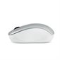 Souris sans fil silencieuse à LED bleue – argent