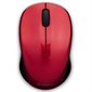 Souris sans fil silencieuse à LED bleue – rouge