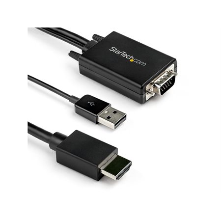 6FT VGA TO HDMI CONVERTER CABLE ADAPTER