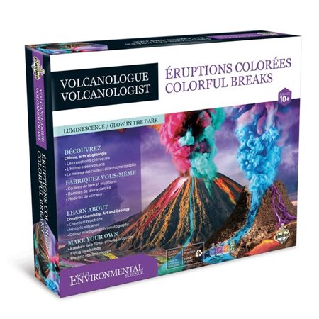 VOLCANOLOGUE - ERUPTIONS COLOREES