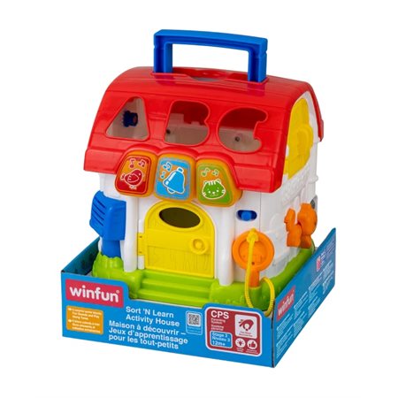 SORT N LEARN ACTIVITY HOUSE