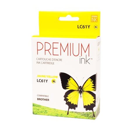 "LC61" compatible ink jet cartridge yellow