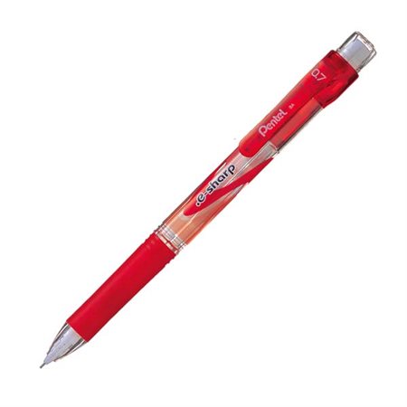 Pentel E-Sharp Mechanical Pencil – 0.7mm – Red