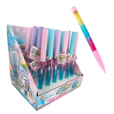 Stylo scintillant - Couleurs assorties