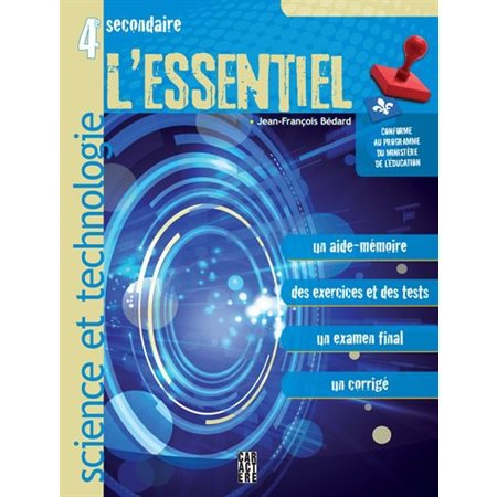 ESSENTIEL 4 SCIENCE ET TECHNOLOGIE