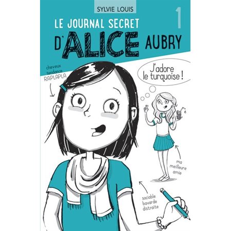 Le journal secret d'Alice Aubry #1 J'adore le turquoise