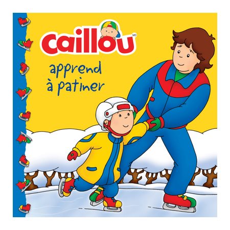 Caillou apprend à patiner