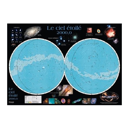 Le ciel étoilé (carte)