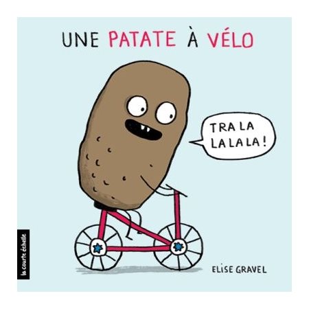 Une patate à vélo