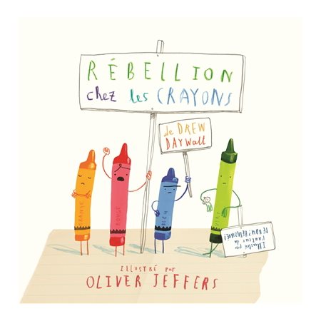 Rébellion chez les crayons