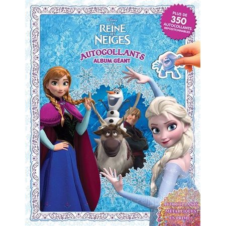La Reine des neiges, Autocollants album géant