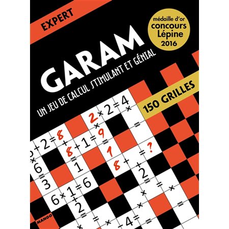 Garam, un jeu de calcul stimulant et gnénial, expert