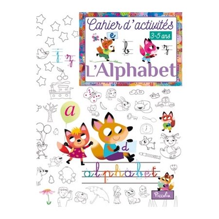 CAHIER D'ACTIVITES L'ALPHABET