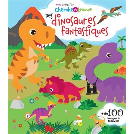 Mon premier cherche et trouve des dinosaures fantastiques