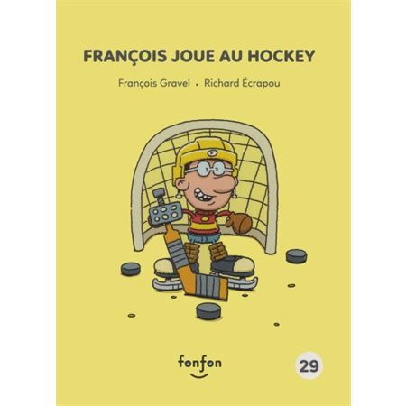 François joue au hockey