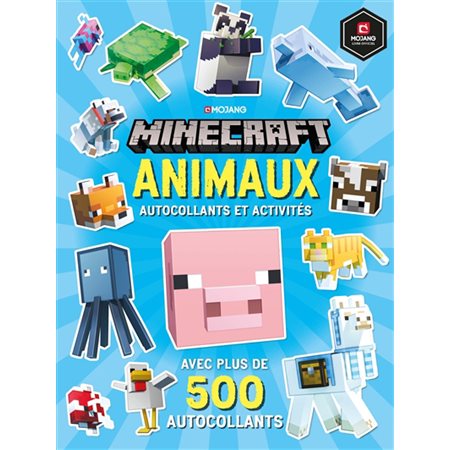 Minecraft, Animaux autocollants et activités