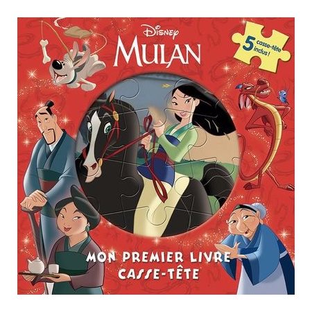 Mon premier livre casse-tête : Mulan