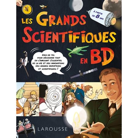 Les grands scientifiques en BD