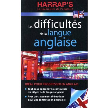 Les difficultés de la langue anglaise