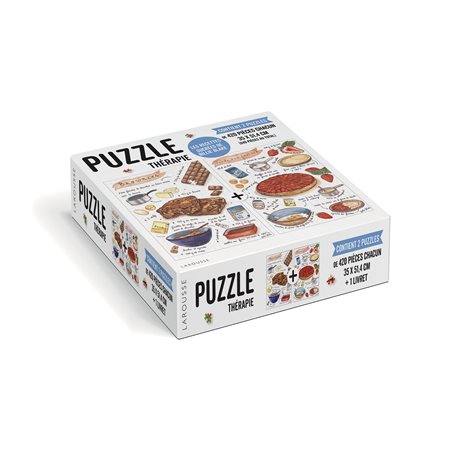 Puzzle thérapie Les recettes sucrées de Billie Blake