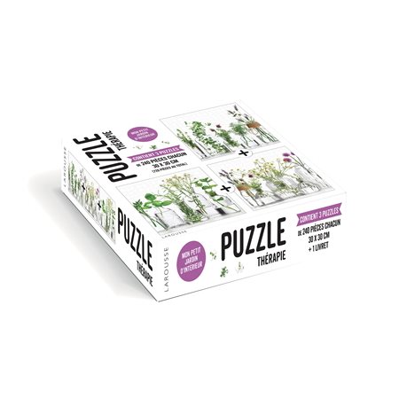 Puzzle thérapie Mon petit jardin d'intérieur