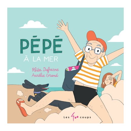 Pépé à la mer