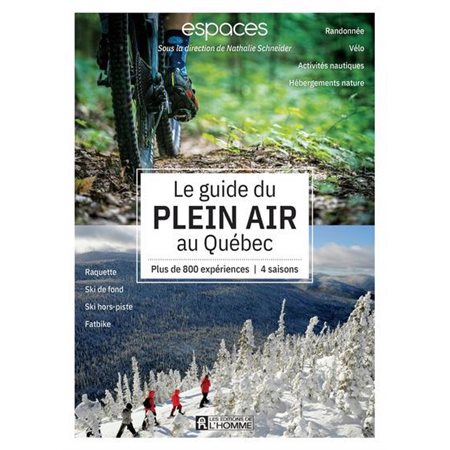 Le Guide du plein air au Québec