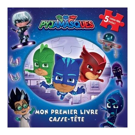 Mon premier livre casse-tête : Pyjamasques