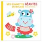 Mes gommettes géantes en mousse Hippopotame
