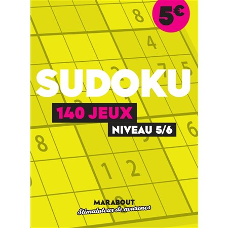 Sudoku 140 jeux niveau 5 / 6