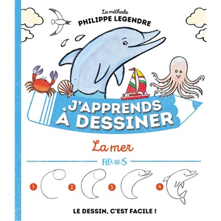 J'apprends à dessiner la mer