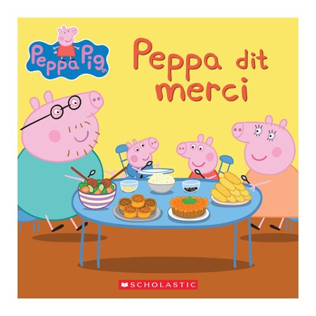 Peppa Pig Peppa dit merci