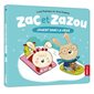 Zac et zazou jouent dans la neige