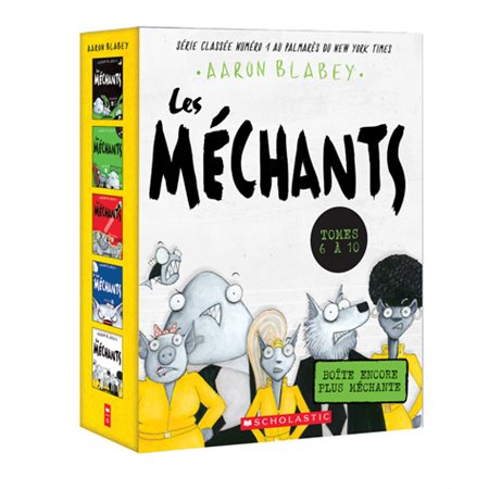 Coffret Les méchants Tome 6-10