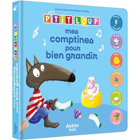 P'tit loup, mes comptines pour bien grandir