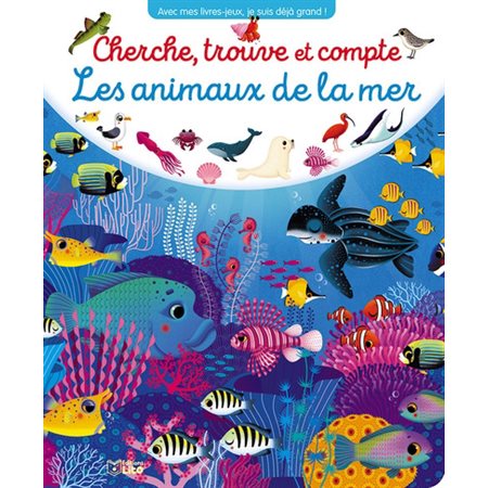 Cherche, trouve et compte Les animaux de la mer